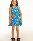 Powderpuff Girls - Be You Collage Tank Dress GIRLS chaserbrand