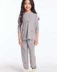 Tiny Hearts Girls Sweatpants Girls chaserbrand