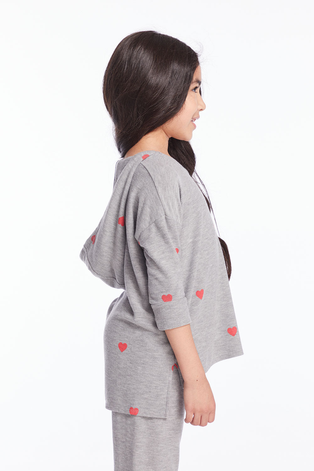 Tiny Hearts Girls Pullover Hoodie Girls chaserbrand