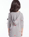 Tiny Hearts Girls Pullover Hoodie Girls chaserbrand