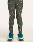 Cheetah Football Legging GIRLS chaserbrand