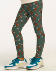 Cheetah Football Legging GIRLS chaserbrand