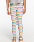 Girls Cozy Knit Sunshine Stripe Classic Slim Legging GIRLS chaserbrand