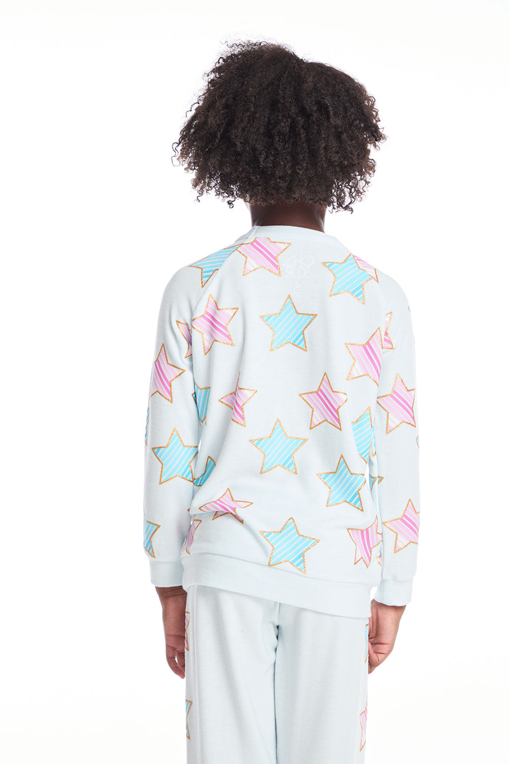 Star Party Girls Raglan Pullover GIRLS chaserbrand