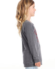 Rolling Stones Rock & Roll Logo Girls Raglan Pullover GIRLS chaserbrand