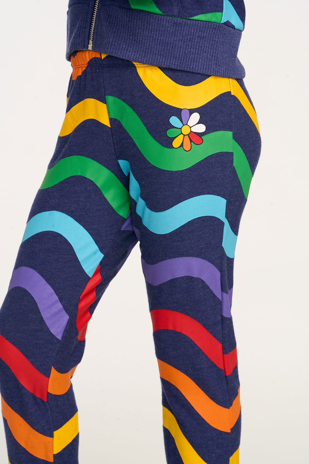 Wavy Rainbow Slouchy Pant GIRLS chaserbrand