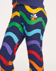 Wavy Rainbow Slouchy Pant GIRLS chaserbrand