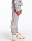 Multi Hearts Girls Sweatpants Girls chaserbrand