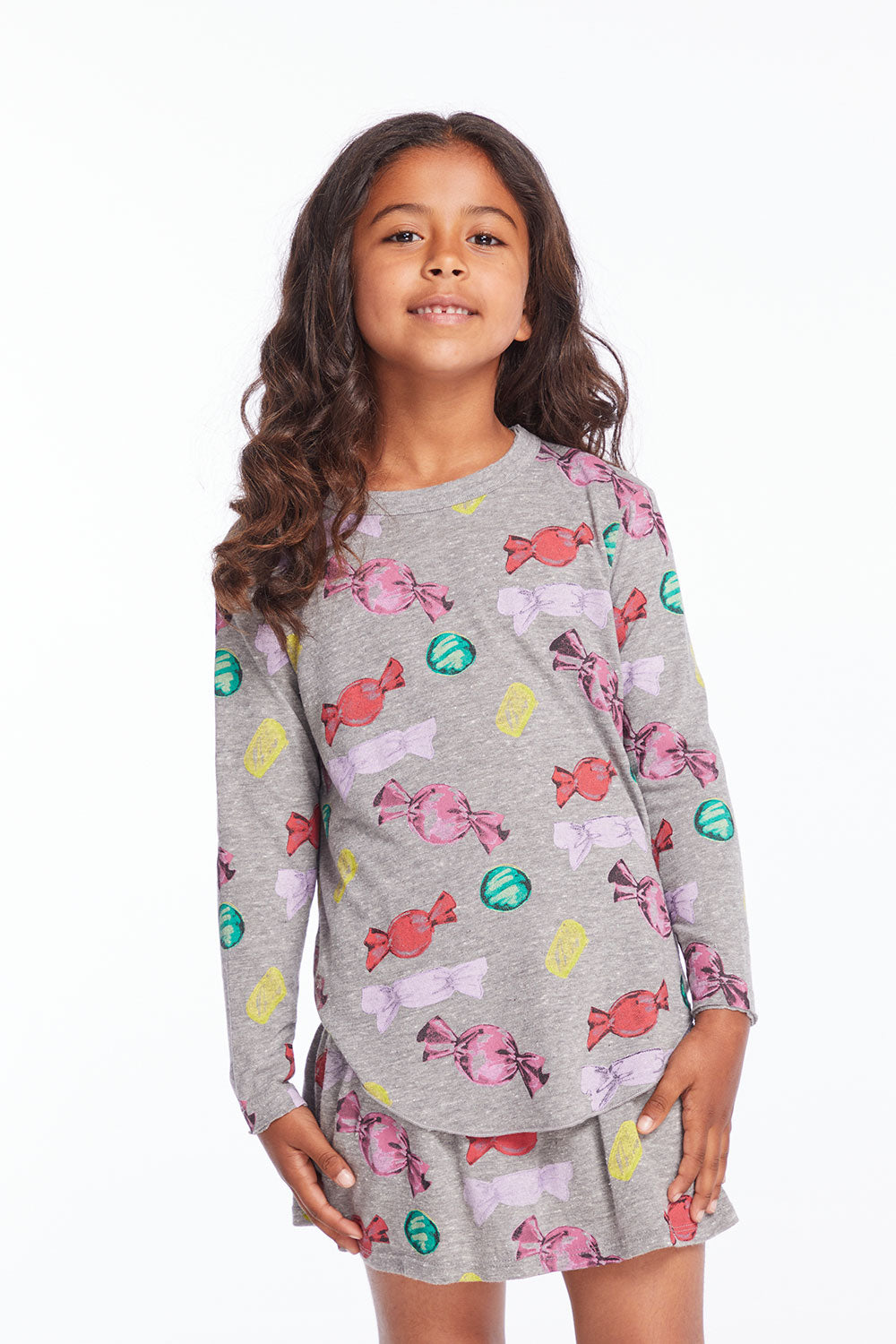 Allover Candy Girls Long Sleeve Girls chaserbrand