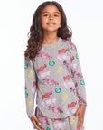 Allover Candy Girls Long Sleeve Girls chaserbrand