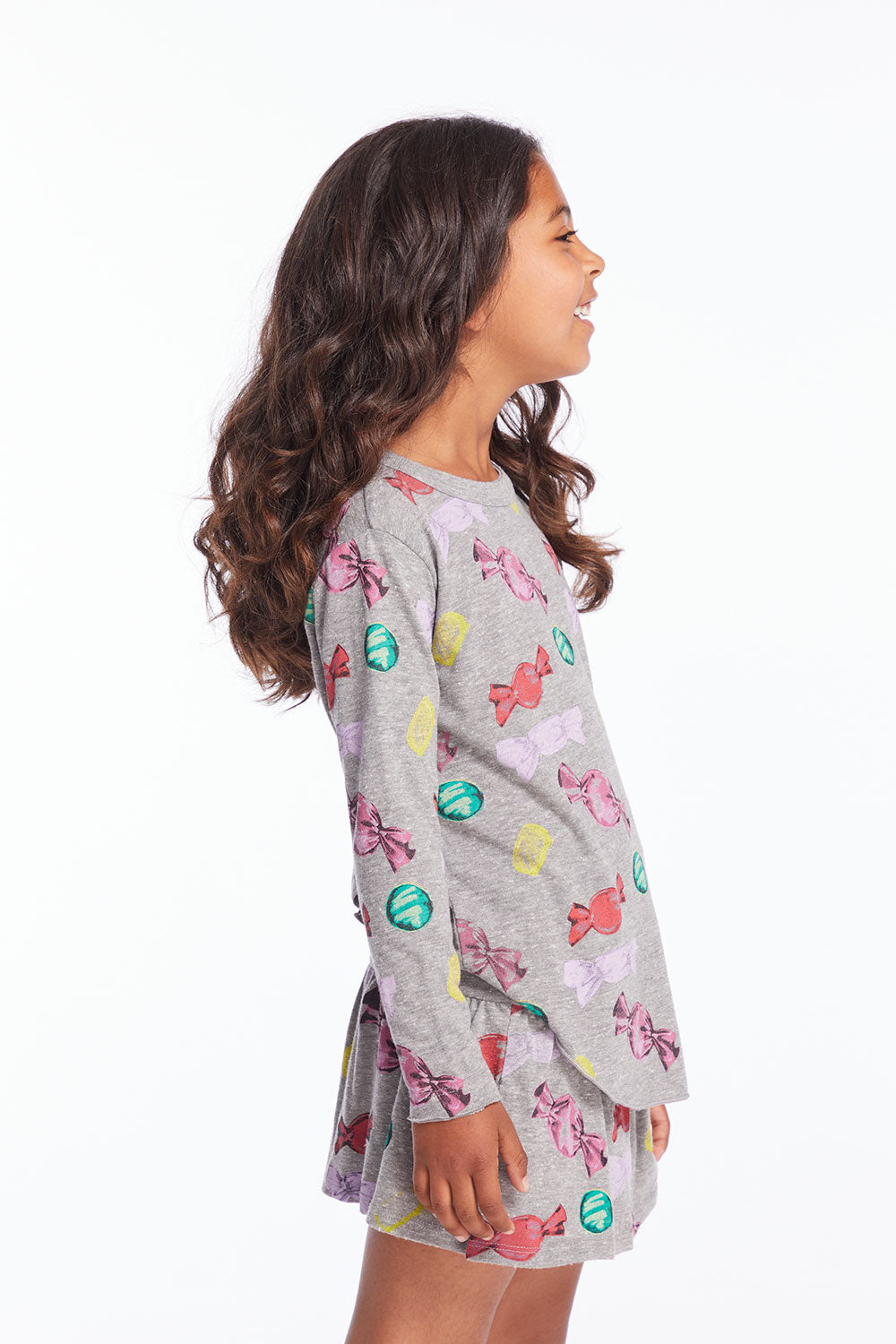 Allover Candy Girls Long Sleeve Girls chaserbrand