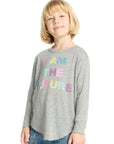 I Am The Future Long Sleeve Girls chaserbrand