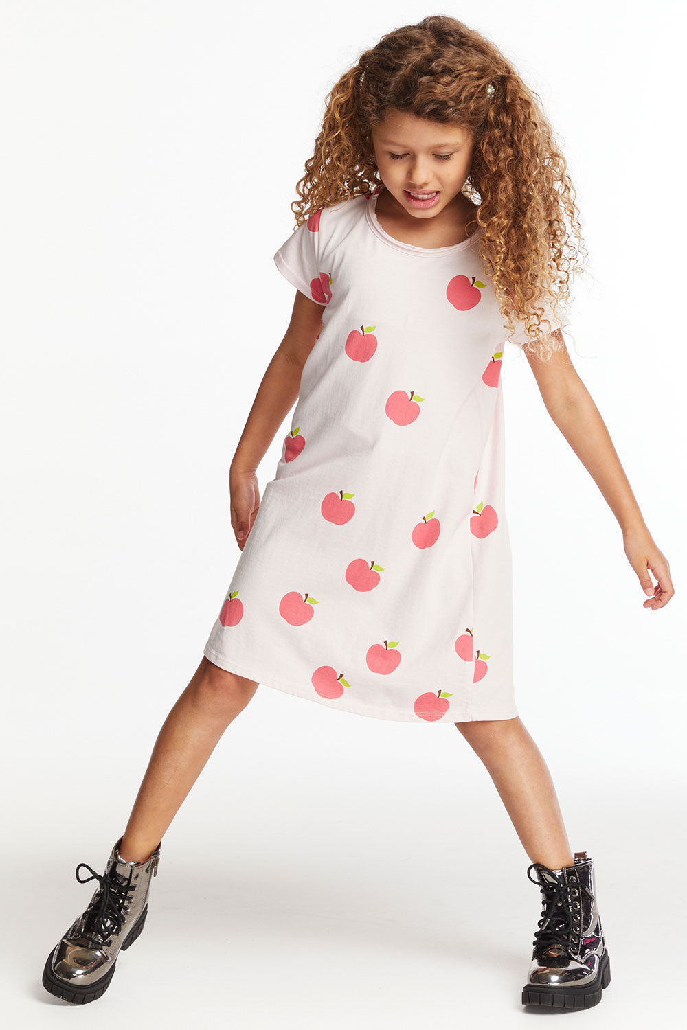 Yummy Apples Girls Shirt Dress Girls chaserbrand