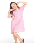 Mermaid Shells Shirt Dress Girls chaserbrand