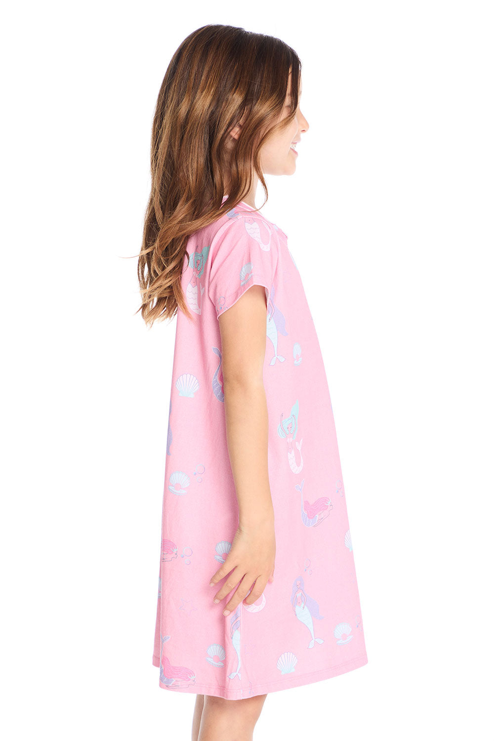 Mermaid Shells Shirt Dress Girls chaserbrand
