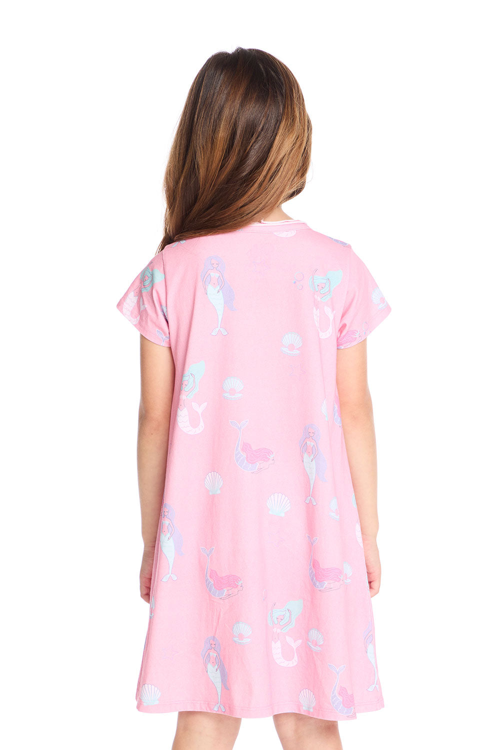 Mermaid Shells Shirt Dress Girls chaserbrand