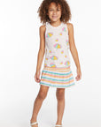 Peplum Sunshine Stripe Girls Skort GIRLS chaserbrand
