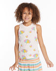 Beach Balls & Umbrellas Girls Tank Top GIRLS chaserbrand