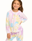 Rainbow Stripe Hoodie GIRLS chaserbrand