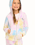 Rainbow Stripe Hoodie GIRLS chaserbrand