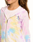 Rainbow Stripe Hoodie GIRLS chaserbrand
