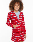 Heart Stripe Girls Zip-up Hoodie GIRLS chaserbrand