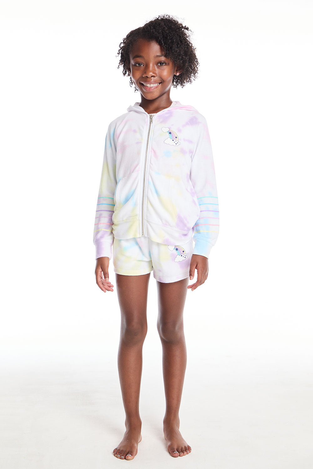 Rainbow Stripe Girls Shorts GIRLS chaserbrand