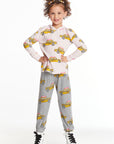 Taxi Jam Girls Cozy Knit Sweatpant Girls chaserbrand