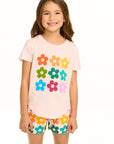 Scoop Neck Tee with Back Strap GIRLS chaserbrand