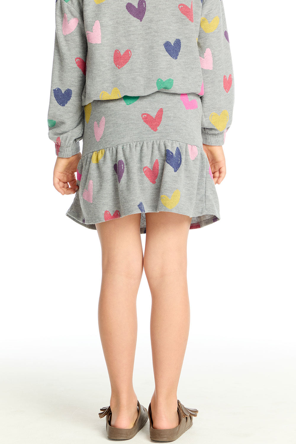 Rainbow Hearts Skirt