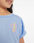 Bolt Heart Girls Tee Girls chaserbrand