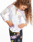 Peace & Love Girls Long Sleeve Girls chaserbrand