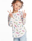 Coloring Time Girls Long Sleeve Girls chaserbrand