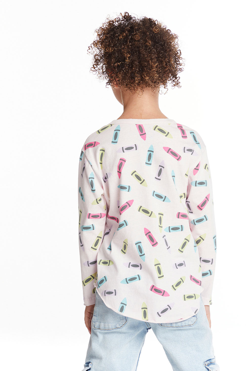 Coloring Time Girls Long Sleeve Girls chaserbrand