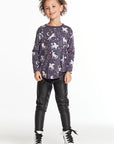 Unicorn Dreams Girls Long Sleeve Pullover Girls chaserbrand