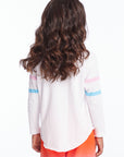 Rainbow Watercolor Girls Long Sleeve Girls chaserbrand