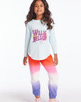 Willie Nelson Texas Star Girls Long Sleeve Girls chaserbrand