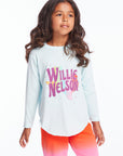 Willie Nelson Texas Star Girls Long Sleeve Girls chaserbrand