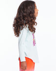 Willie Nelson Texas Star Girls Long Sleeve Girls chaserbrand