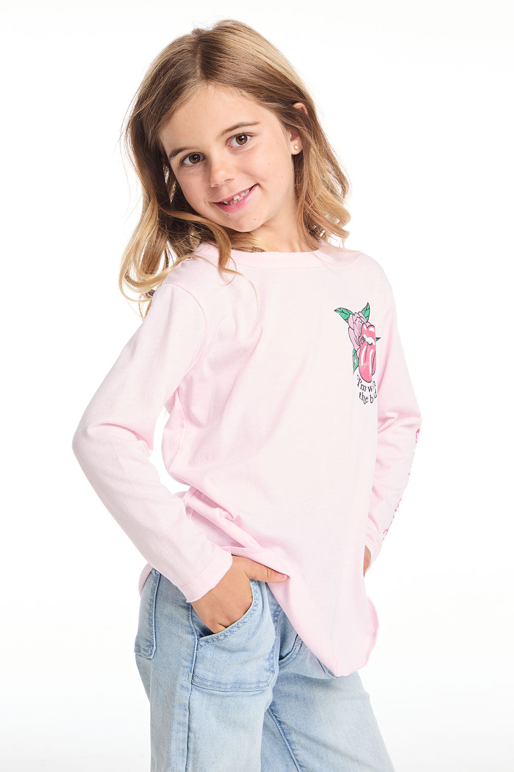 Rolling Stones I’m with the Band Girls Long Sleeve GIRLS chaserbrand