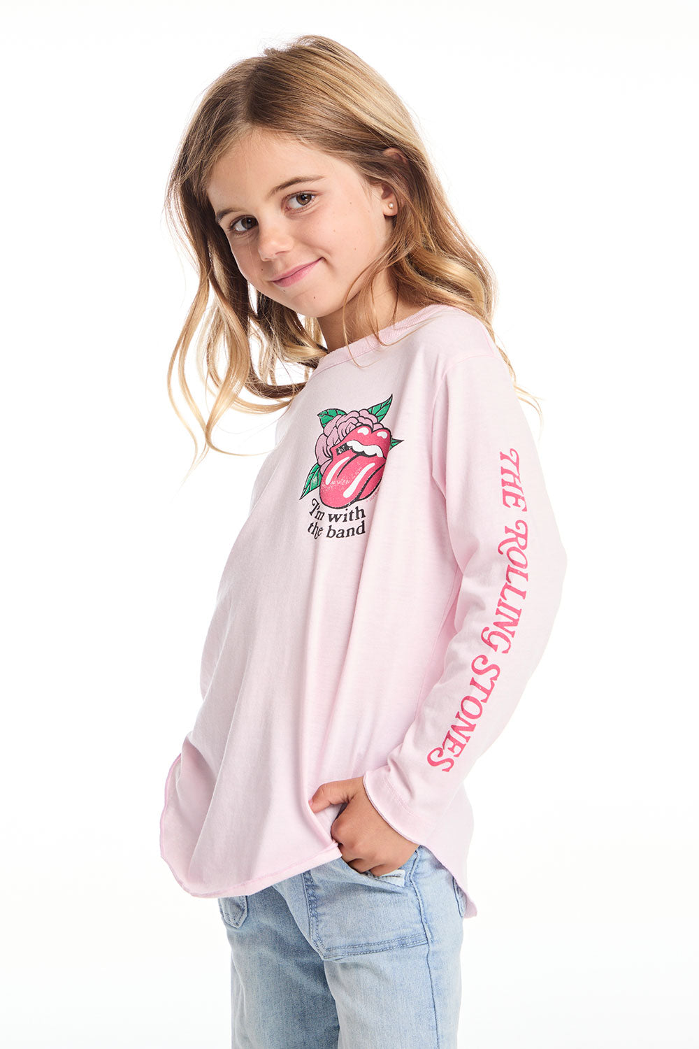 Rolling Stones I’m with the Band Girls Long Sleeve GIRLS chaserbrand