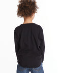 Woodstock Peace Love Music Girls Long Sleeve Girls chaserbrand