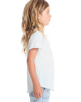 Glitter Ice Cream Cone Girls Shirttail Tee GIRLS chaserbrand