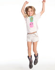Lashy Pineapple Girls Shirttail Tee GIRLS chaserbrand