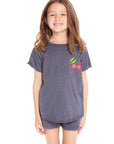 Cherry Shirttail Tee Girls chaserbrand