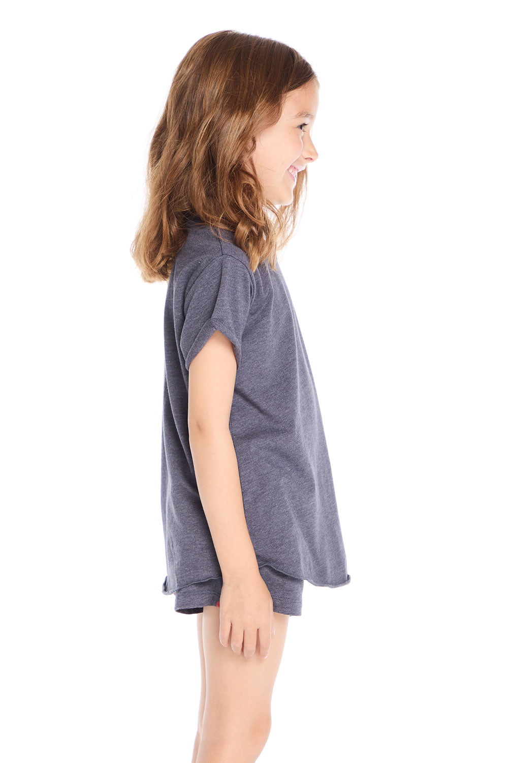 Cherry Shirttail Tee Girls chaserbrand