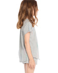 Neon Bolts Shirttail Tee Girls chaserbrand