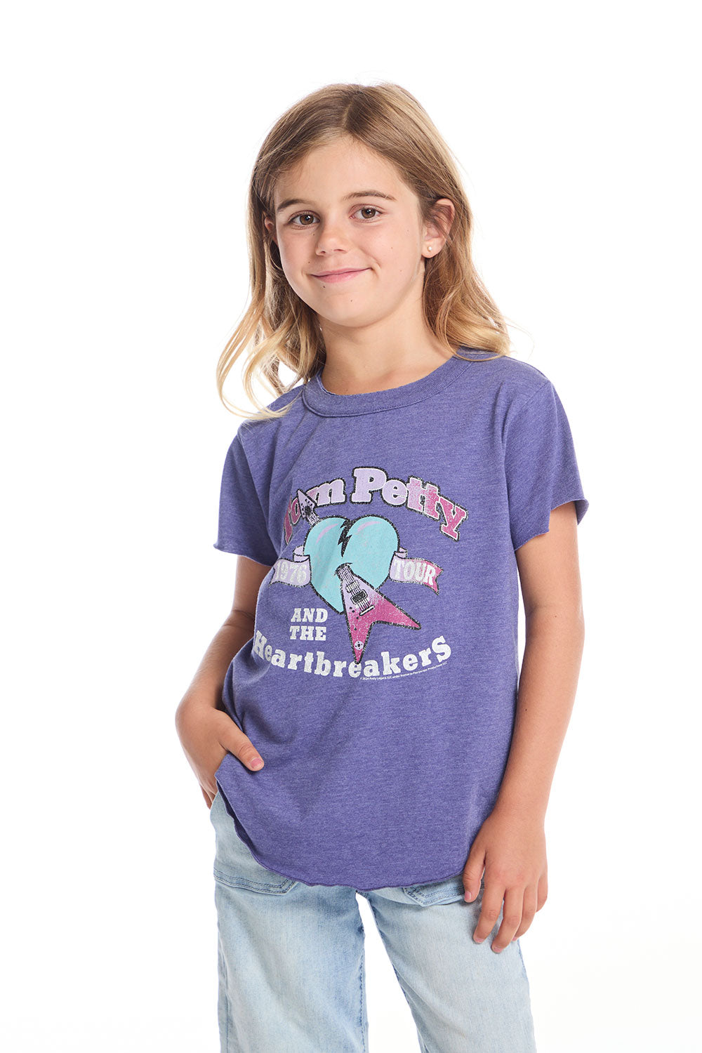 Tom Petty 1979 Tour Girls Shirttail Tee GIRLS chaserbrand