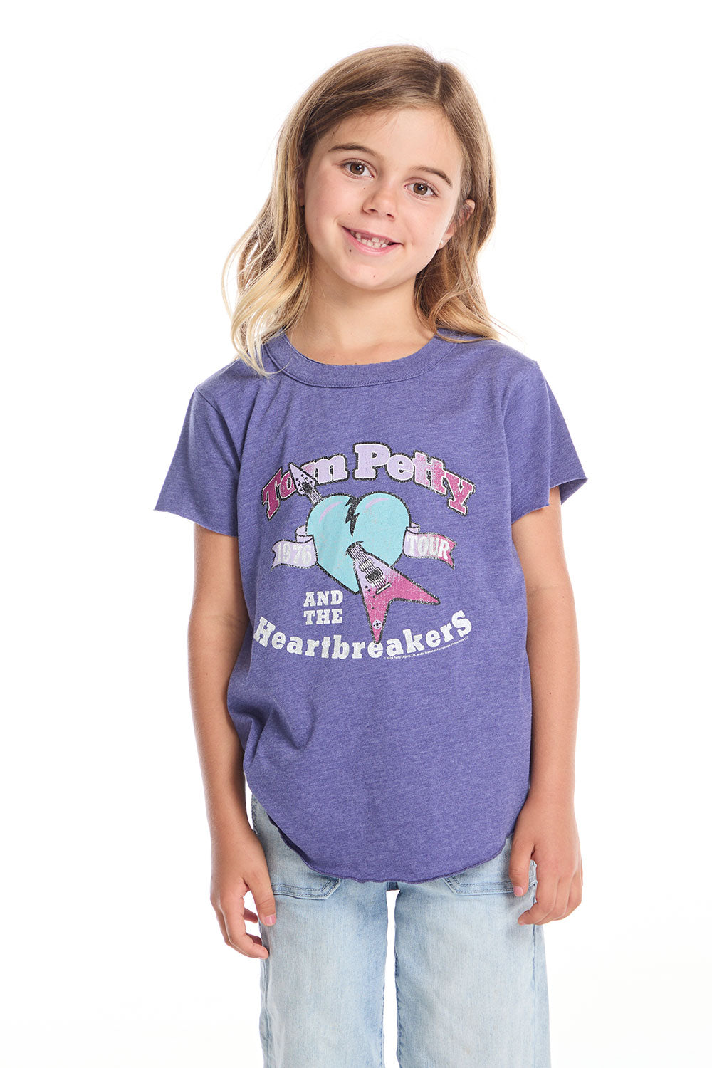 Tom Petty 1979 Tour Girls Shirttail Tee GIRLS chaserbrand