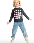The Beatles Love Hearts Long Sleeve Girls chaserbrand